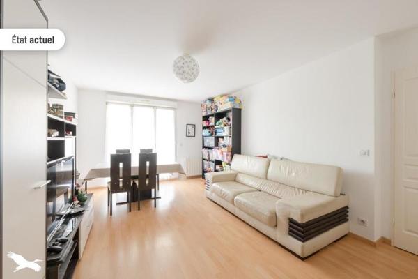 Appartement à vendre |  Vauréal |  3 pièces | 61 m²