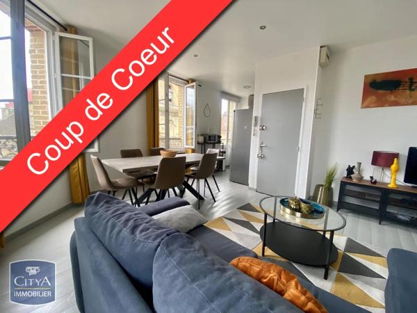 Appartement à louer 3 pièces 54.46m² Dieppe (76200)