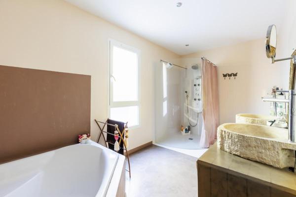 Magnifique propriété de deux maisons - Piscine à débordement vue sur les Pyrénées-