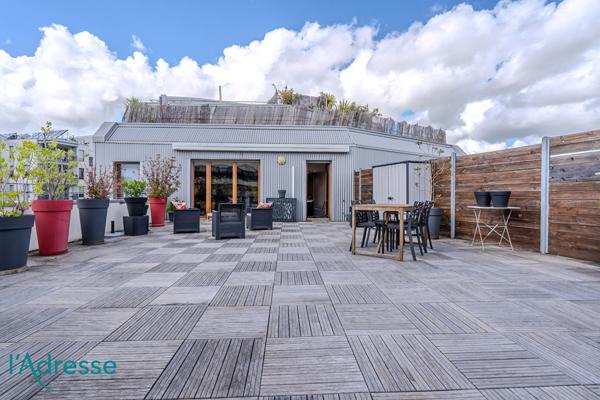 Bordeaux Saint Jean / Euratlantique - T4 en excellent étatavec grande terrasse de 70 m²