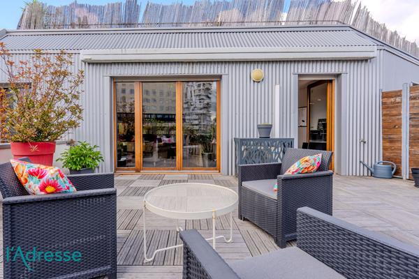 Bordeaux Saint Jean / Euratlantique - T4 en excellent étatavec grande terrasse de 70 m²