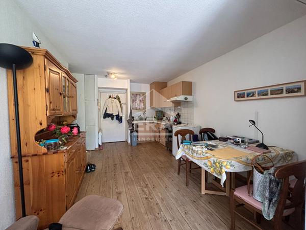 Deux pièces en Rez de jardin au Cros