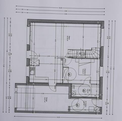 Maison BBC 6 chambres garage terrasse et jardin