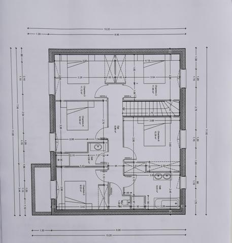 Maison BBC 6 chambres garage terrasse et jardin