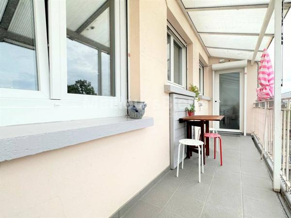 Appartement, 650 m de la gare, balcon et cave (possibilité d'acquérir un garage en supplément)