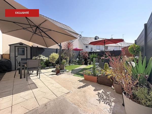 SAINT-BRIEUC - Maison rénovée avec soin - 4 chambres, vie de plain-pied et jardin intimiste