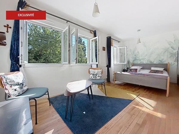 SAINT-BRIEUC - Maison rénovée avec soin - 4 chambres, vie de plain-pied et jardin intimiste