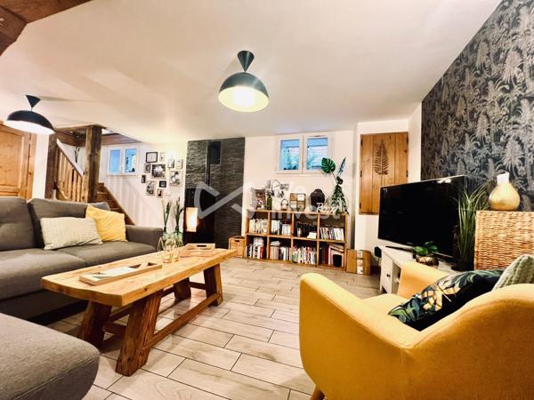 À vendre - Charmant souplex de 105m2 avec jardin, cave et parking