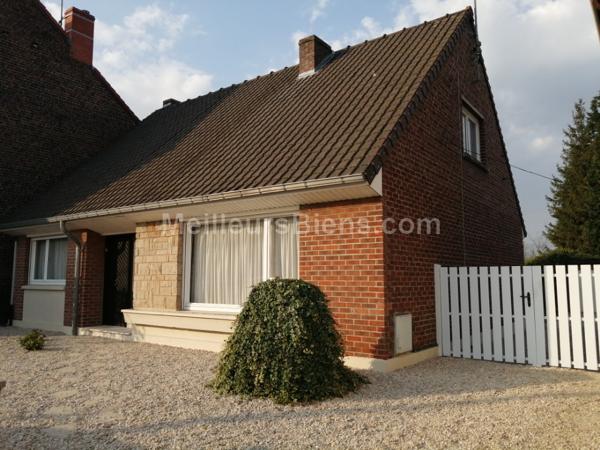 MAISON INDIVIDUELLE SEMI PLAIN-PIED 3 CHAMBRES 2 GARAGES JARDIN