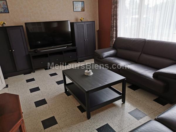 MAISON INDIVIDUELLE SEMI PLAIN-PIED 3 CHAMBRES 2 GARAGES JARDIN