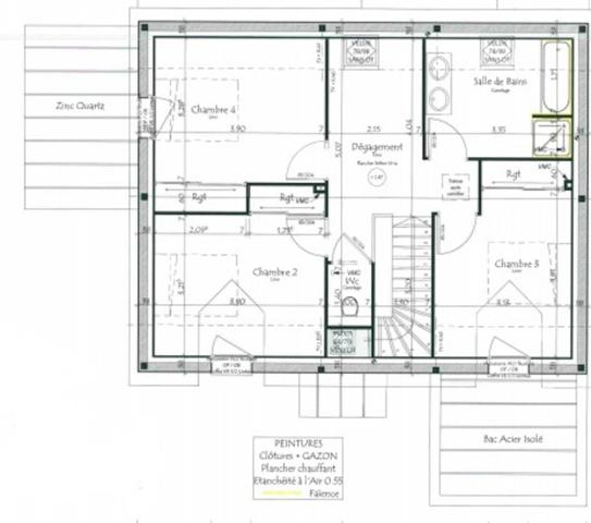 Maison non mitoyenne, 4 Chambres, Garage, Jardin.