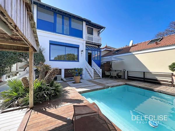 Ref. 1670 : Maison avec vue Bassin et Piscine – Arcachon