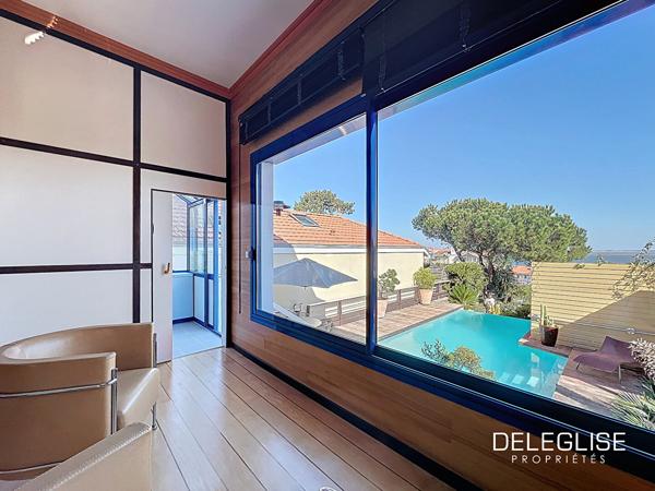 Ref. 1670 : Maison avec vue Bassin et Piscine – Arcachon