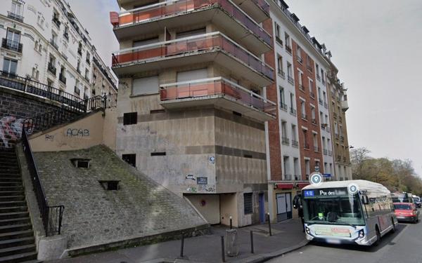 Stationnement à vendre    11,60 m2 Paris 19