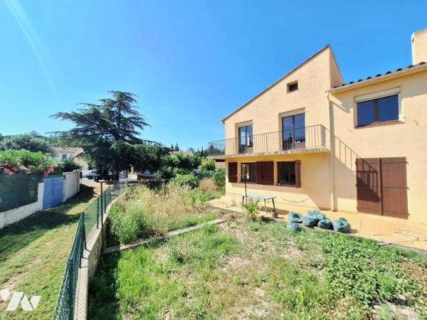 Maison traditionnelle avec 500m² de terrain. 