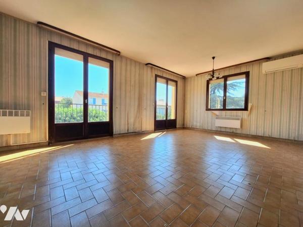 Maison traditionnelle avec 500m² de terrain. 