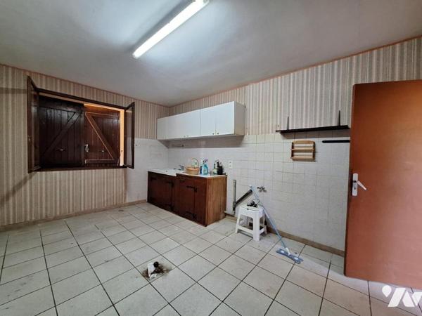 Maison traditionnelle avec 500m² de terrain. 