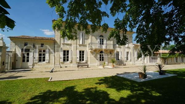 vente maison de maître 35 km de Bordeaux