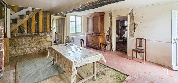 Maison avec travaux beau potentiel