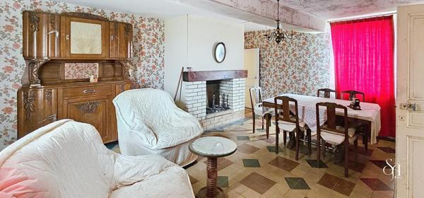 Maison avec travaux beau potentiel