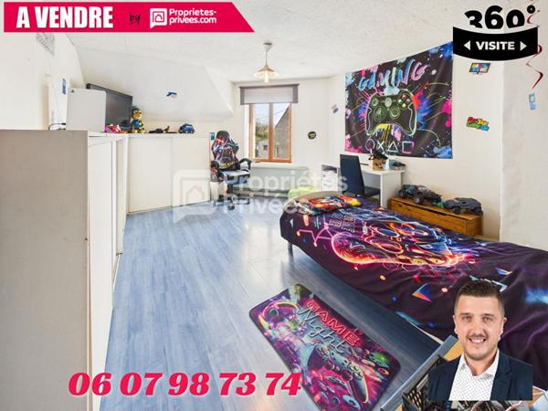 Grande maison avec terrain, garage et deux logements indépendants