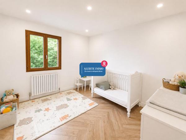 Maison individuelle semi plain-pied Seclin 130 m² hab/ 210 m² utiles – 4 ch – 2 SDB – Sous-sol 70 m²