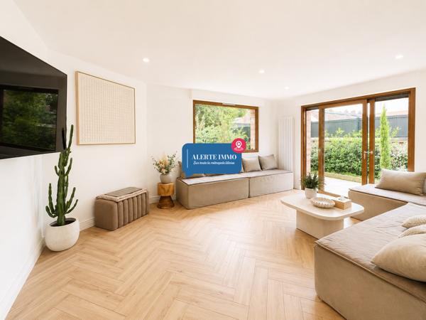 Maison individuelle semi plain-pied Seclin 130 m² hab/ 210 m² utiles – 4 ch – 2 SDB – Sous-sol 70 m²