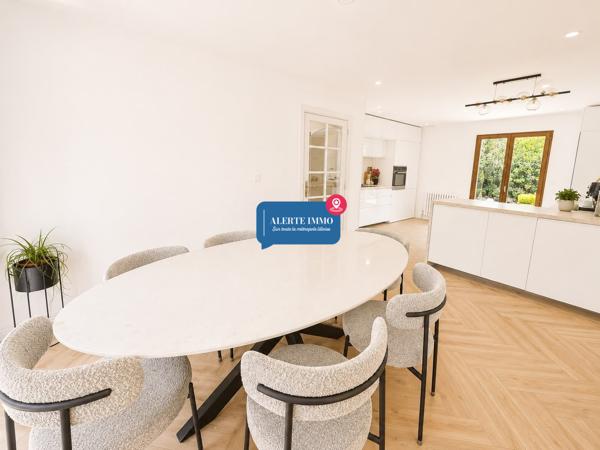 Maison individuelle semi plain-pied Seclin 130 m² hab/ 210 m² utiles – 4 ch – 2 SDB – Sous-sol 70 m²