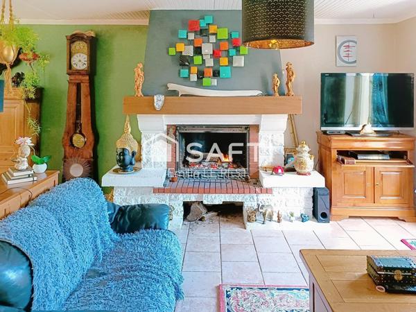 Une maison familiale au cœur d’un écrin de verdure