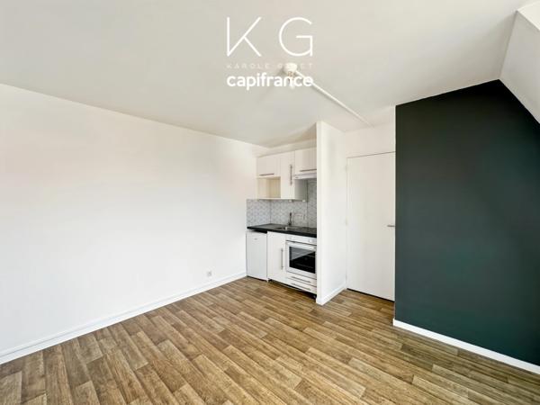 Villers-sur-Mer à 700 m de la plage, appartement à vendre 2 pièces 29 m2 dernier étage