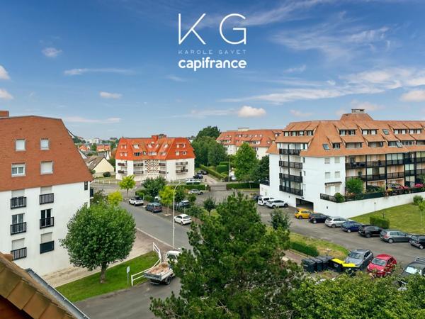 Villers-sur-Mer à 700 m de la plage, appartement à vendre 2 pièces 29 m2 dernier étage