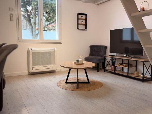IDEAL ETUDIANT  studio meublé à louer avec jardin à La Rochelle