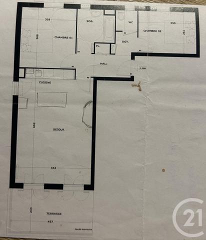 Appartement T3 à vendre  3 pièces - 64,20 m2 LA COLLE SUR LOUP - 06