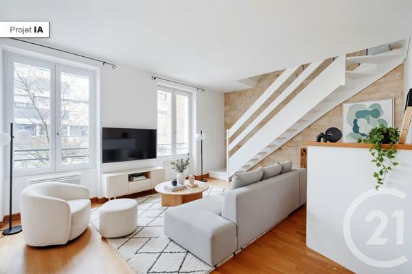 Appartement F3 à vendre  3 pièces - 55 m 2   PARIS  - 75015