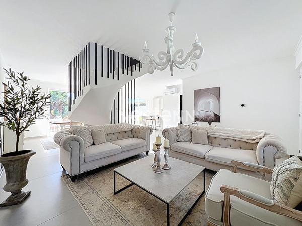 Golfe-Juan - Maison 125 m² - 3 Chambres - Piscine chauffée