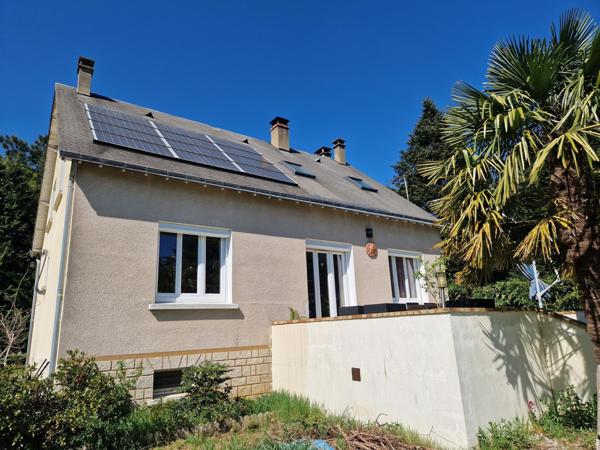 Maison de campagne sur sous-sol 4 chambres grand terrain de plus de 8000 m2avec puits
