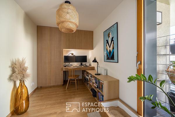 Appartement contemporain avec terrasse et garage