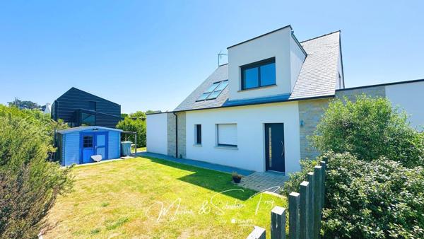 PORT-BLANC – PROPRIÉTÉ CONTEMPORAINE AVEC GÎTE INDÉPENDANT À 500 M DES PLAGES