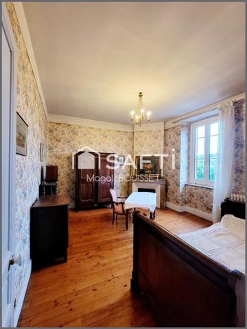 Maison à fort caractère de 232m², 4 chambres, bureau, combles, cave, garage, jardin