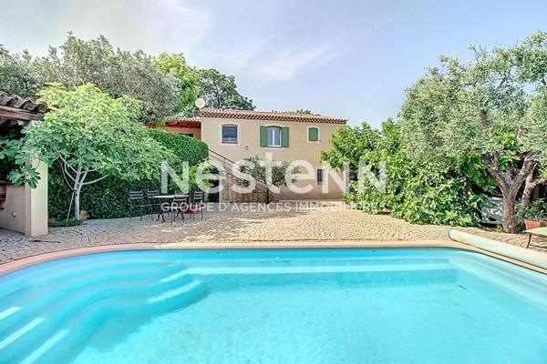 À VENDRE DRAGUIGNAN - Maison de 4 chambres avec studio indépendant et piscine sur 908 m² de terrain