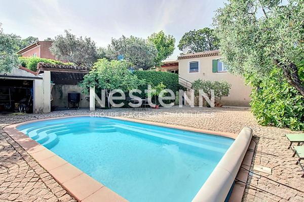 À VENDRE DRAGUIGNAN - Maison de 4 chambres avec studio indépendant et piscine sur 908 m² de terrain