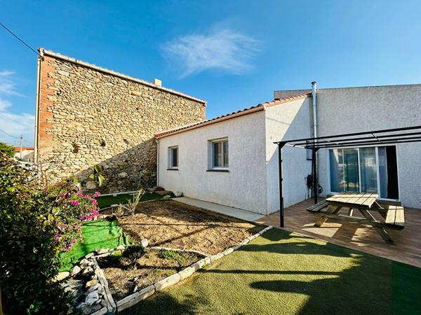 Jolie maison plain pied 100m², 4 chambres, jardin ALENYA