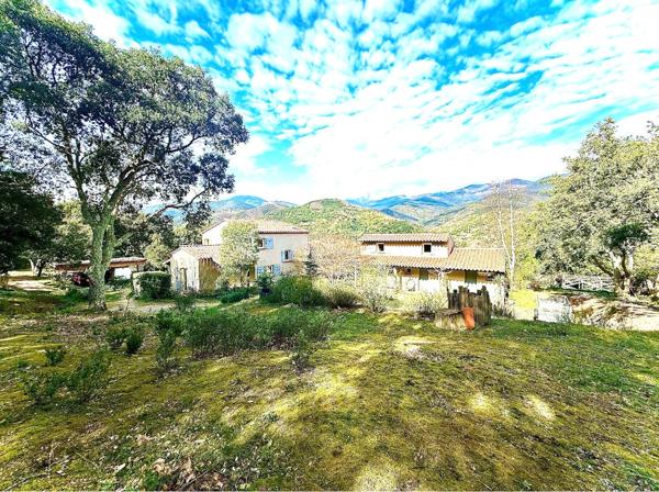 ARLES SUR TECH : Villa d'exception avec vue sur le massif du Canigou !