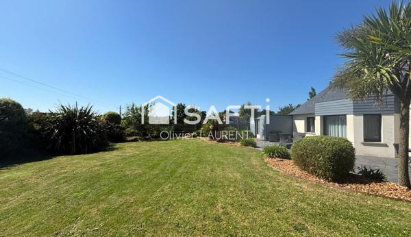 Maison contemporaine aux prestations de qualité.