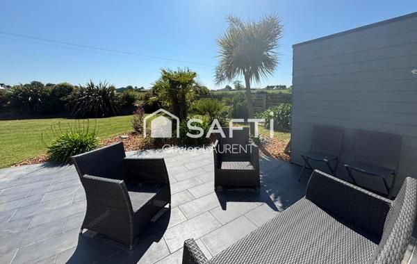 Maison contemporaine aux prestations de qualité.