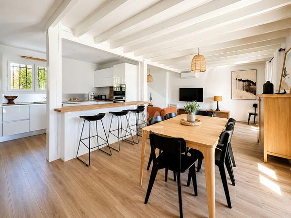 Maison de plein pied avec dépendance sur La teste