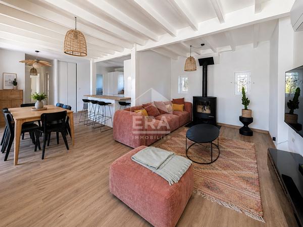 Maison de plein pied avec dépendance sur La teste
