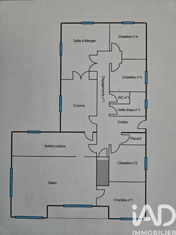 Maison à vendre 7 pièces 255 m² Secondigny