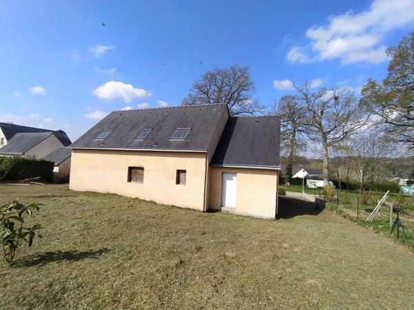 Immobilier Saint-Étienne-du-Gué-de-l’Isle (22210) – Maison de village 140m2 – 76 900 €
