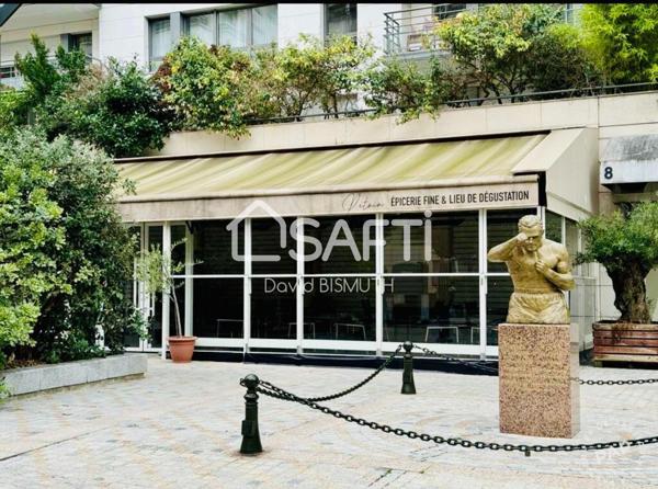 CESSION DE FONDS DE COMMERCE RESTAURANT 180 COUVERTS QUARTIER GREFFULHE LEVALLOIS